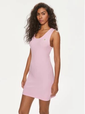 Zdjęcie produktu Guess Sukienka codzienna Nyra V4GK03 KBCO2 Różowy Slim Fit