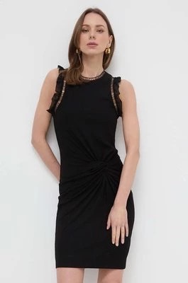 Zdjęcie produktu Guess sukienka OLGA kolor czarny mini dopasowana W4GK30 KC7H2