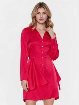 Zdjęcie produktu Guess Sukienka koszulowa Alya W2BK83 WF1T2 Różowy Regular Fit