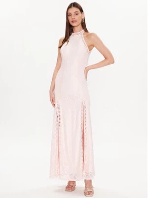 Zdjęcie produktu Guess Sukienka wieczorowa Sunset W2YK96 K3I20 Różowy Slim Fit
