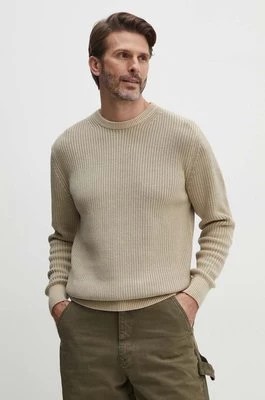 Zdjęcie produktu Guess sweter bawełniany DELMAR kolor brązowy M4YR11 Z3421
