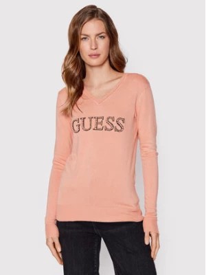 Zdjęcie produktu Guess Sweter W2YR26 Z2NQ0 Różowy Regular Fit