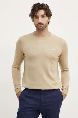 Zdjęcie produktu Guess sweter z domieszką wełny DANIEL męski kolor beżowy lekki M4YR01 Z3052