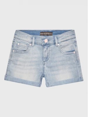 Zdjęcie produktu Guess Szorty jeansowe J3GD15 D4CA0 Niebieski Regular Fit
