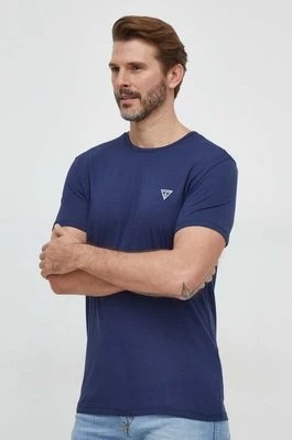 Zdjęcie produktu Guess t-shirt 2-pack CALEB męski kolor granatowy z nadrukiem U97G02 KCD31