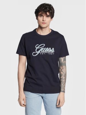 Zdjęcie produktu Guess T-Shirt 3D Embro M3GI25 K8FQ4 Granatowy Regular Fit