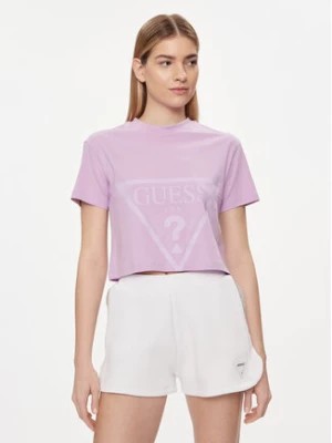 Zdjęcie produktu Guess T-Shirt Adele V2YI06 K8HM0 Fioletowy Regular Fit