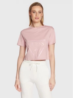 Zdjęcie produktu Guess T-Shirt Adele V2YI06 K8HM0 Różowy Regular Fit