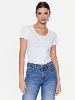 Zdjęcie produktu Guess T-Shirt Adelina W3RI14 J1314 Niebieski Slim Fit