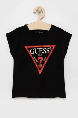 Zdjęcie produktu Guess T-shirt dziecięcy kolor czarny