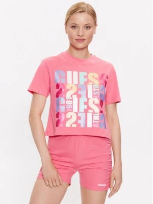 Zdjęcie produktu Guess T-Shirt Edwina V3GI08 I3Z14 Różowy Regular Fit