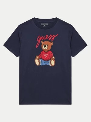 Zdjęcie produktu Guess T-Shirt H4BJ06 I3Z14 Granatowy Regular Fit