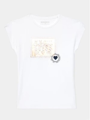 Zdjęcie produktu Guess T-Shirt J4GI00 K6YW4 Biały Regular Fit