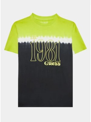 Zdjęcie produktu Guess T-Shirt L3YI18 K8HM3 Zielony Regular Fit