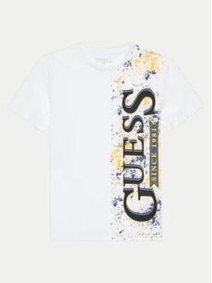 Zdjęcie produktu Guess T-Shirt L4YI35 K8HM4 Biały Regular Fit