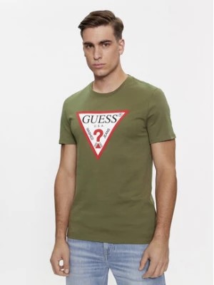 Zdjęcie produktu Guess T-Shirt Logo M2YI71 I3Z14 Zielony Slim Fit