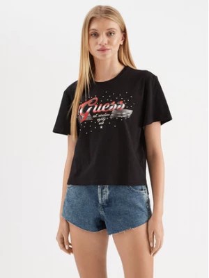 Zdjęcie produktu Guess T-Shirt Logo W3GI33 KB3P0 Czarny Boxy Fit