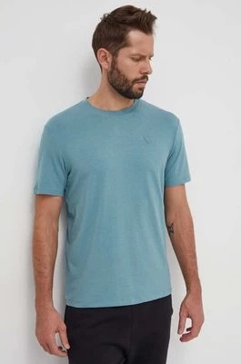 Zdjęcie produktu Guess t-shirt HEDLEY męski kolor zielony gładki Z2YI12 JR06K