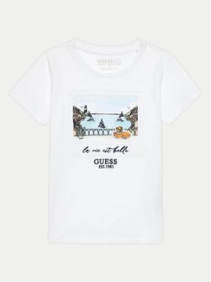 Zdjęcie produktu Guess T-Shirt N4GI16 K6XN4 Biały Regular Fit