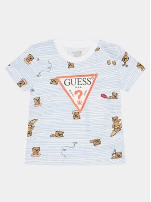 Zdjęcie produktu Guess T-Shirt N4GI23 K8HM3 Niebieski Regular Fit