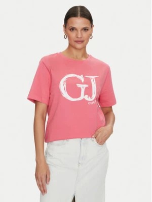 Zdjęcie produktu Guess T-Shirt Sara V4YI01 K8FQ4 Różowy Regular Fit