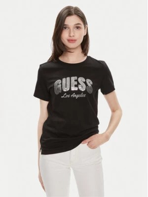 Zdjęcie produktu Guess T-Shirt Ss Rn Sequins Logo T W4GI31 I3Z14 Czarny Regular Fit