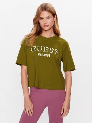 Zdjęcie produktu Guess T-Shirt V3YI16 I3Z14 Zielony Regular Fit