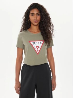 Zdjęcie produktu Guess T-Shirt W1YI1B I3Z14 Zielony Regular Fit