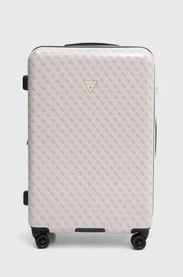Zdjęcie produktu Guess walizka kolor beżowy