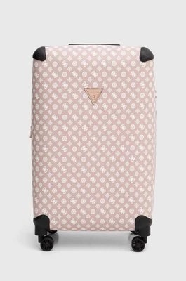 Zdjęcie produktu Guess walizka kolor różowy