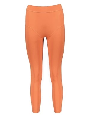 Zdjęcie produktu Gymshark Legginsy sportowe "KK Twins" w kolorze pomarańczowym rozmiar: S