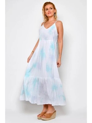 Zdjęcie produktu H.H.G. Sukienka w kolorze biało-błękitnym rozmiar: S