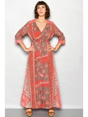 Zdjęcie produktu H.H.G. Sukienka w kolorze czerwonym ze wzorem rozmiar: S