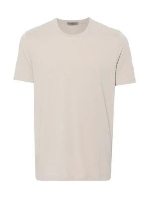 Zdjęcie produktu Haftowany bawełniany T-shirt Corneliani