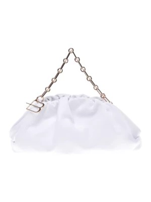 Zdjęcie produktu Handbag in white calfskin Baldinini