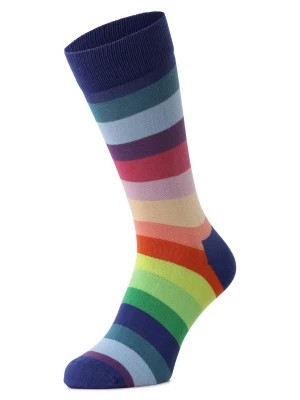 Zdjęcie produktu Happy Socks Męskie skarpety z cienkiej dzianiny Mężczyźni wielokolorowy w paski,