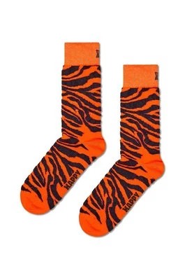 Zdjęcie produktu Happy Socks skarpetki Fluffy Zebra Sock kolor pomarańczowy P001305