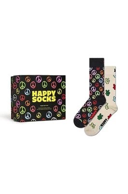 Zdjęcie produktu Happy Socks skarpetki Gift Box Peace 2-pack
