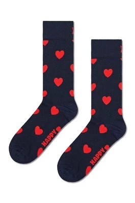 Zdjęcie produktu Happy Socks skarpetki Heart Sock kolor granatowy