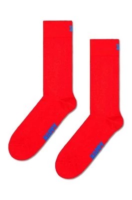 Zdjęcie produktu Happy Socks skarpetki Solid Sock kolor czerwony P001121