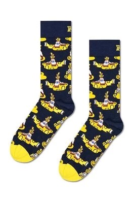 Zdjęcie produktu Happy Socks skarpetki Yellow Submarine Sock kolor granatowy BEA01-6000