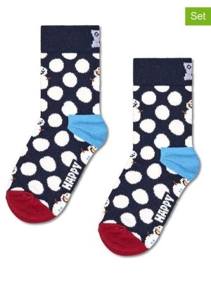 Zdjęcie produktu Happy Socks Skarpety (2 pary) w kolorze granatowym rozmiar: 13-21