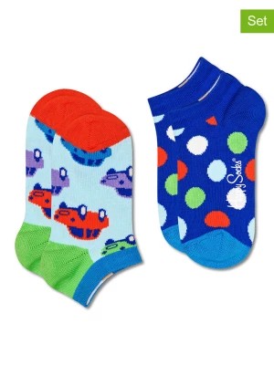 Zdjęcie produktu Happy Socks Skarpety (2 pary) w kolorze niebieskim i błękitnym rozmiar: 28-31