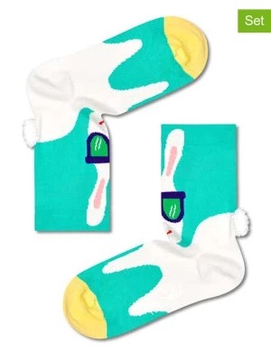 Zdjęcie produktu Happy Socks Skarpety (2 pary) w kolorze turkusowym rozmiar: 28-31