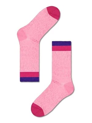 Zdjęcie produktu Happy Socks Skarpety "Freja" w kolorze jasnoróżowo-niebieskim rozmiar: 35-38