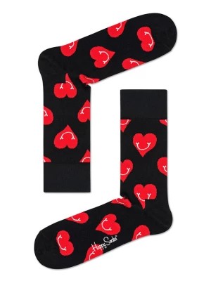 Zdjęcie produktu Happy Socks Skarpety w kolorze czerwono-czarnym rozmiar: 41-46