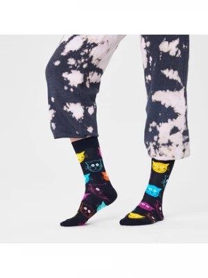 Zdjęcie produktu Happy Socks Skarpety wysokie unisex MJA01-9050 Czarny