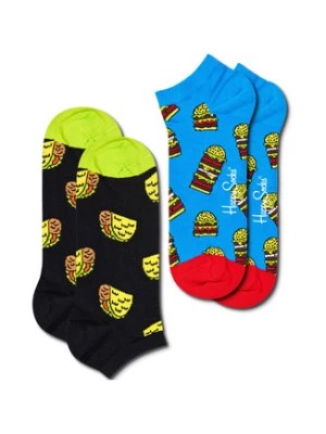 Zdjęcie produktu Happy Socks Zestaw 2 par niskich skarpet unisex FOD02-9300 Kolorowy