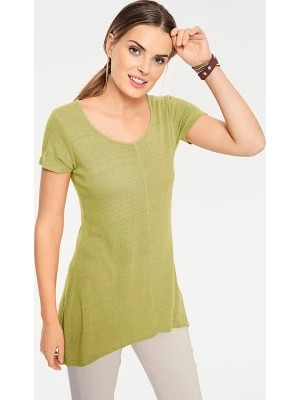 Zdjęcie produktu Heine Jedwabna koszulka w kolorze zielonym rozmiar: 34