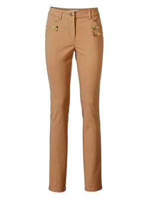 Zdjęcie produktu Heine Spodnie w kolorze jasnobrązowym rozmiar: W21
